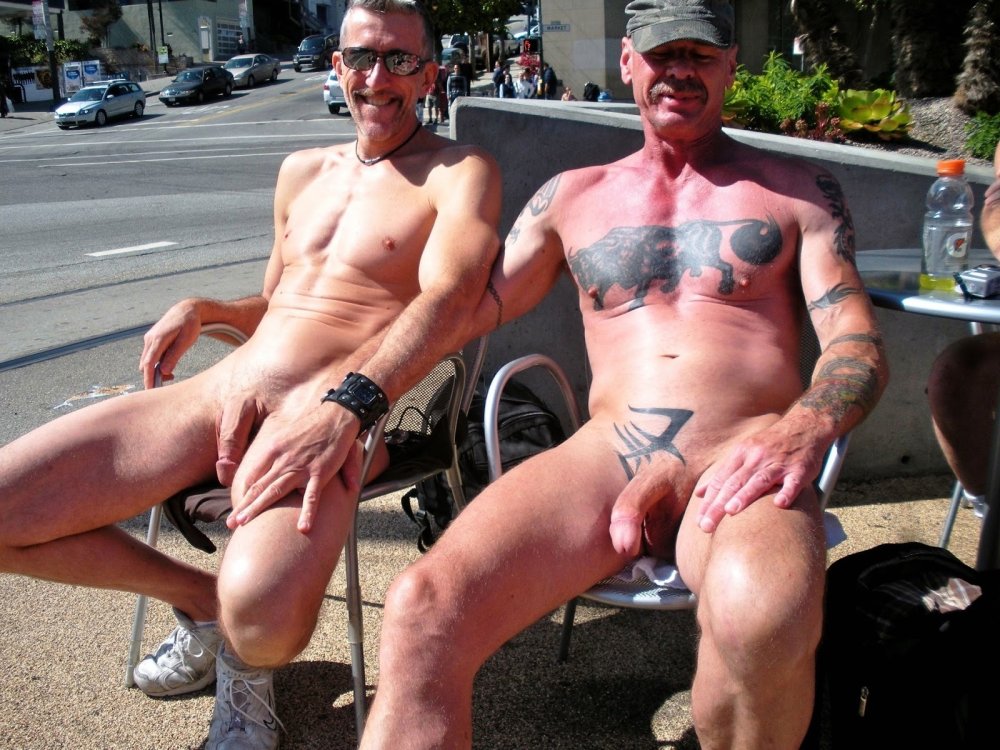 Nude Man Public