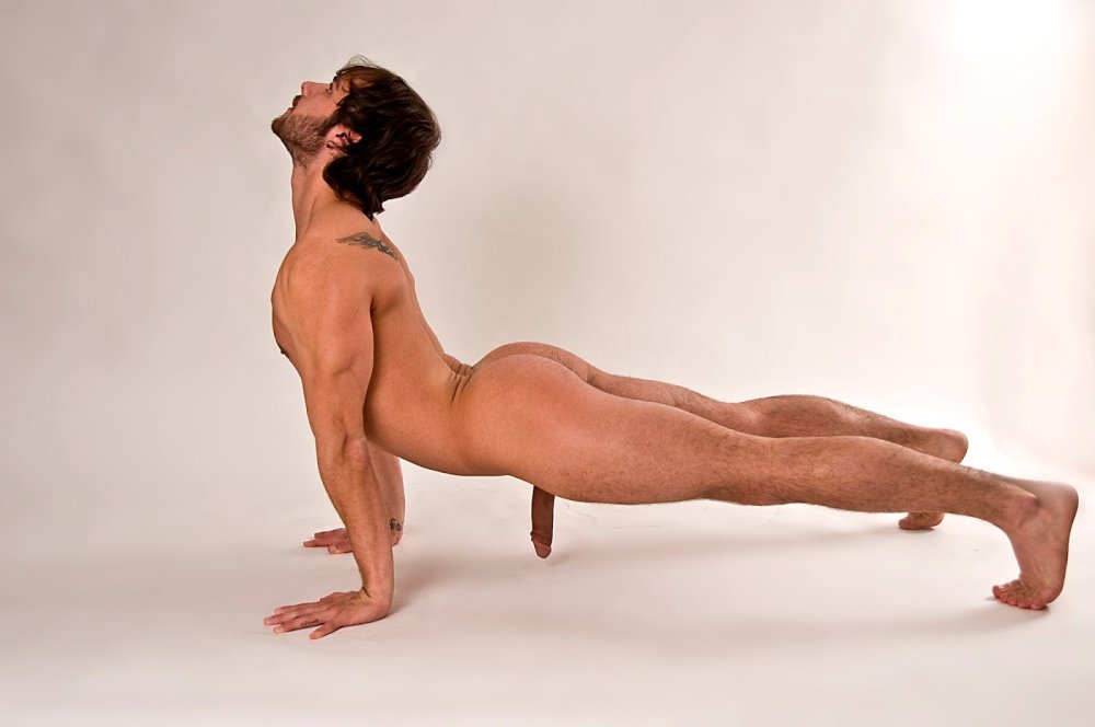 Erotic yoga for men