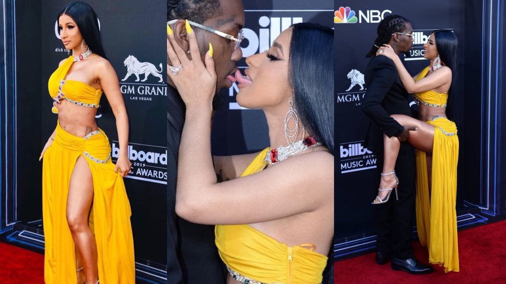 Cardi B Press Backstage