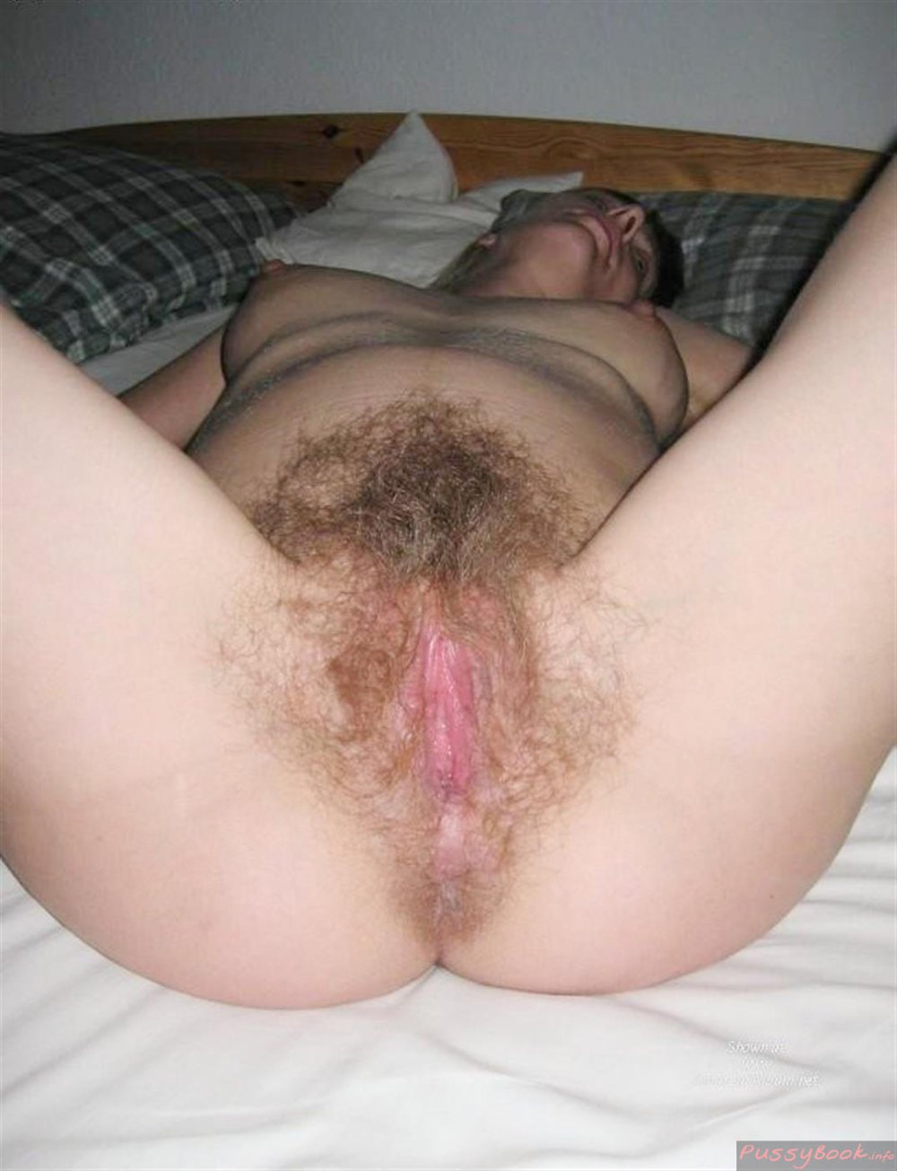 Hairy wife blonde