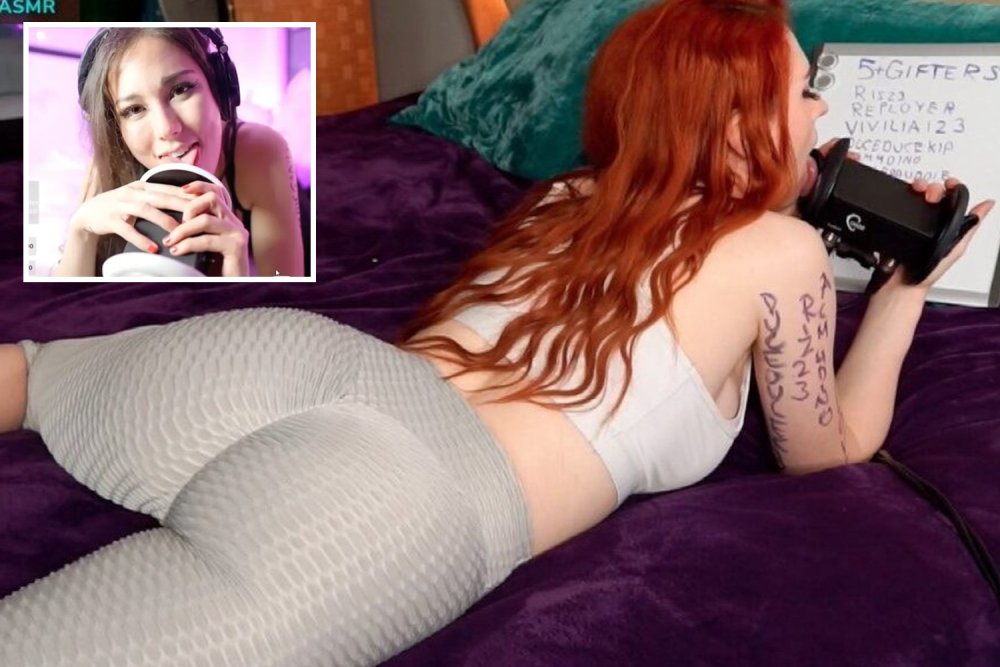 ASMR Streamer on Twich