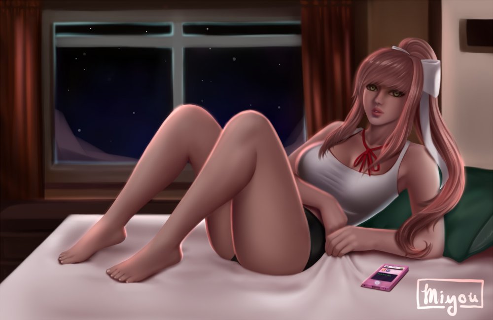 Monica docks docks boobs