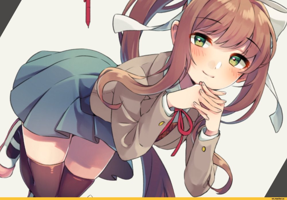 Doki Doki Literature Club Monica