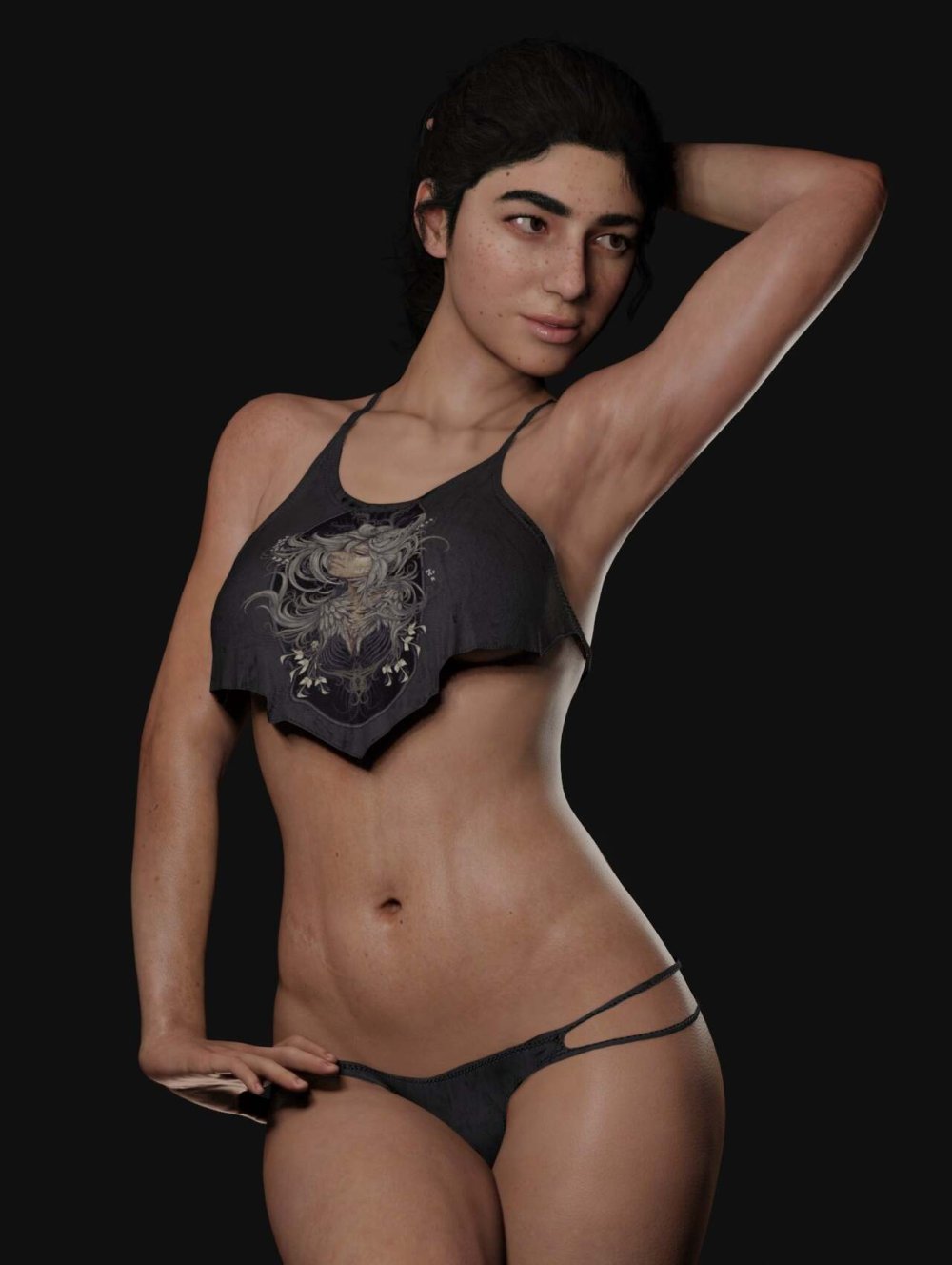 Tits of a pumped woman from Tloou 2