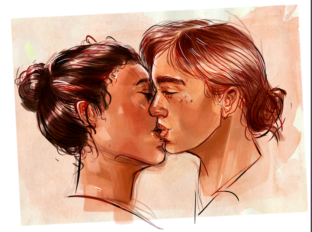 The Last of us Joel and Ellie kiss