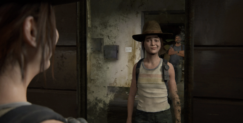 The Last of US 2 Ellie and Dina Kiss