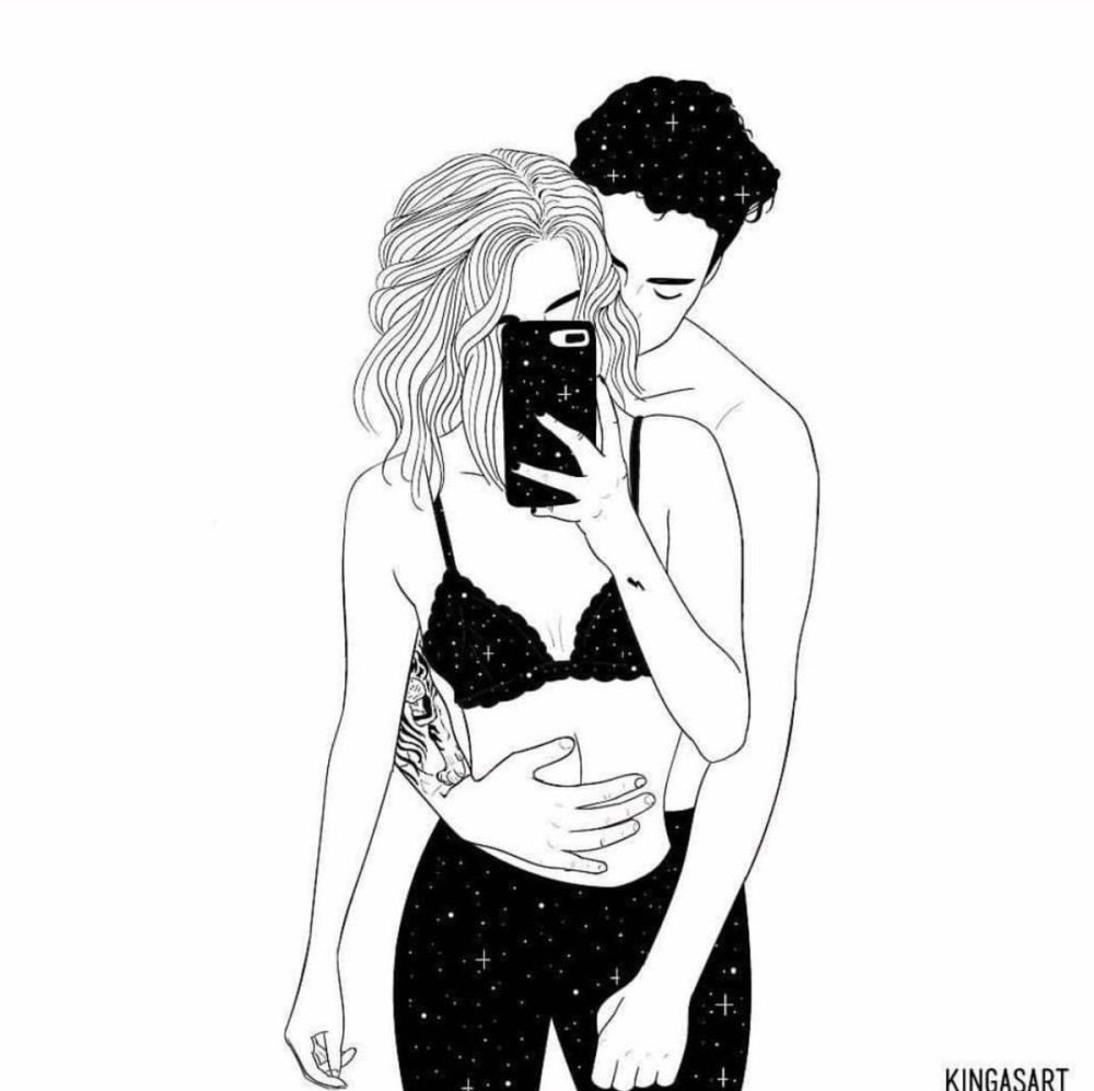 Pictures for sketching guy and girl