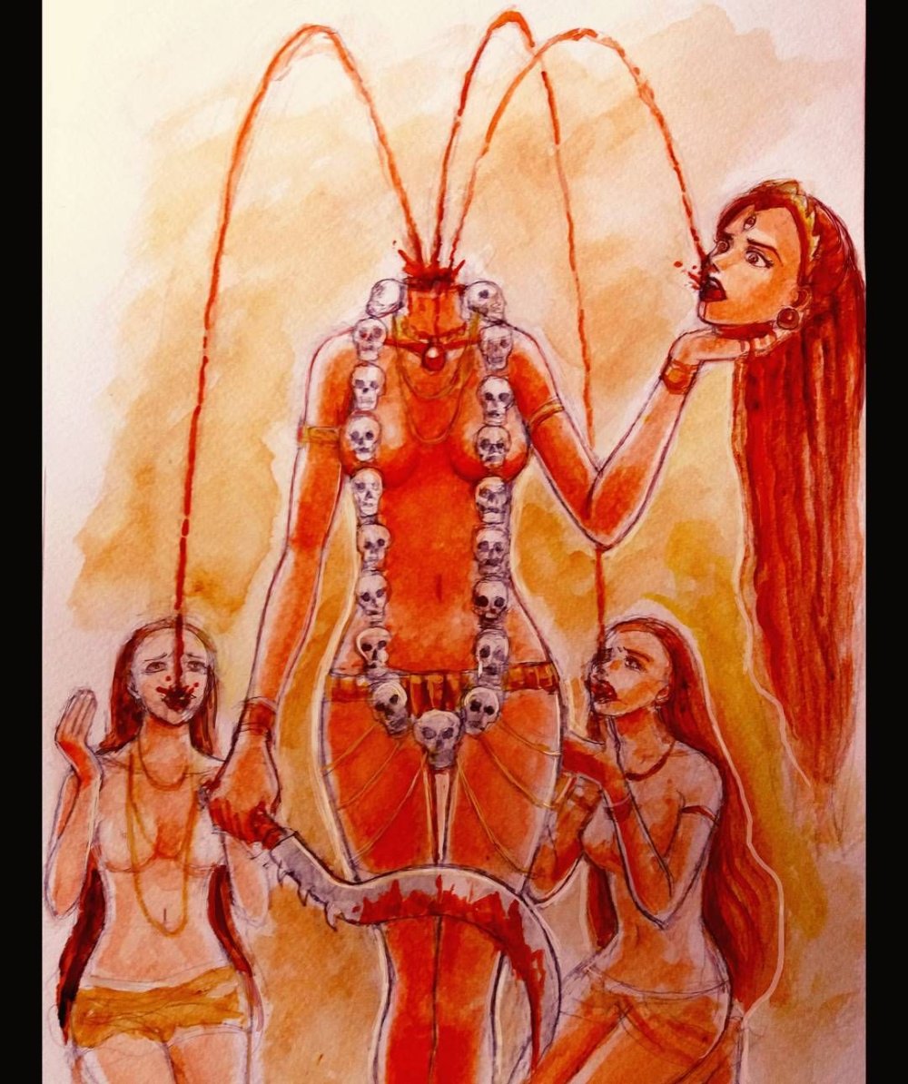 Naked Indian women with wide hips