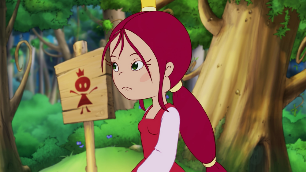 Cartoon Ivan Tsarevich and Bird Hard