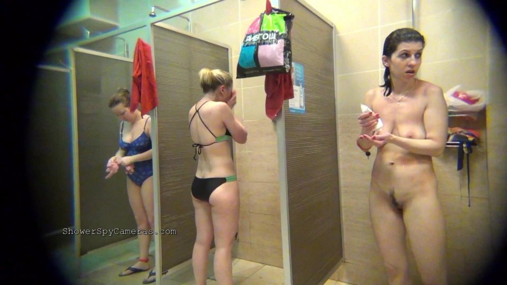 Naked women on a hidden camera