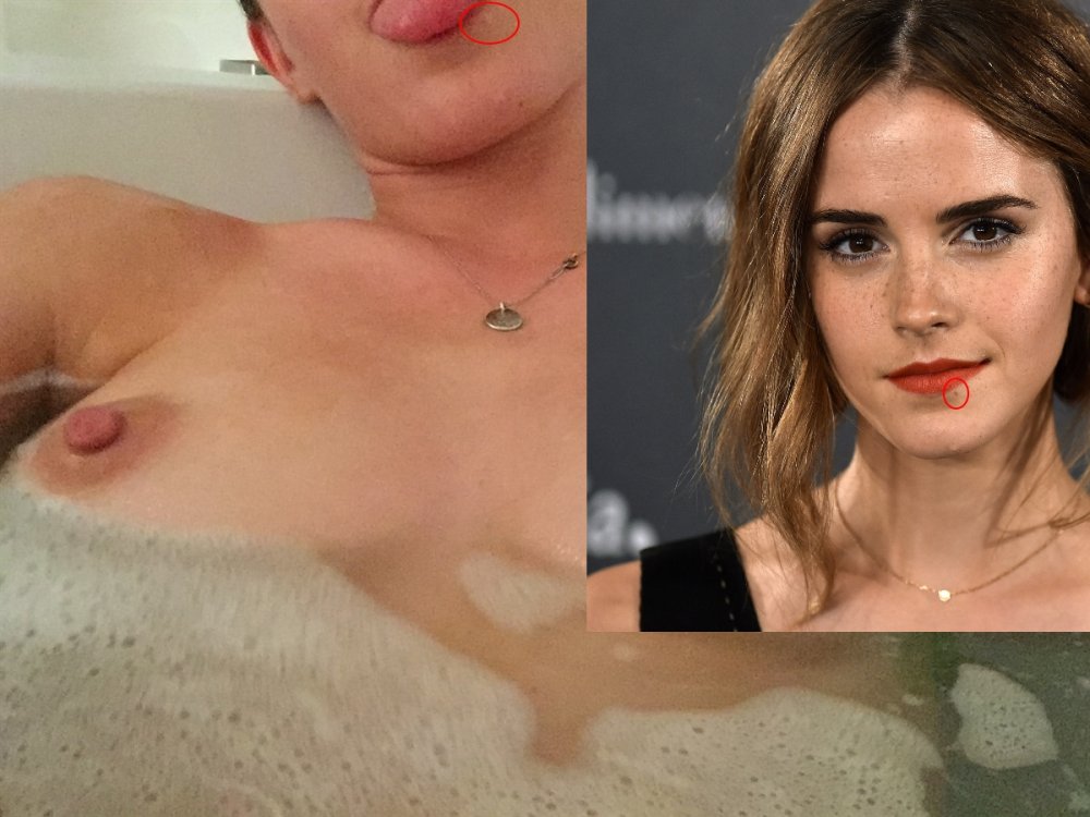 Emma Watson Naked in a bath