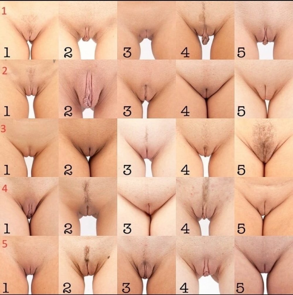 Varieties of women's vagina