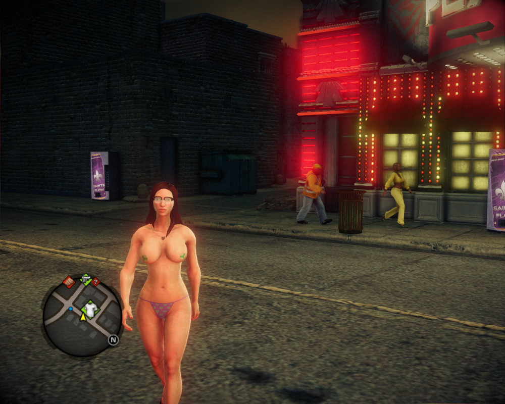 Saints Row 4 Nude women's characters