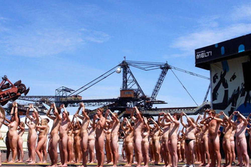 Naked Heart 2015 Nackte Fans Beim Frequency Festival