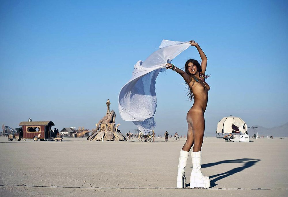 Burning Man Festival Naked