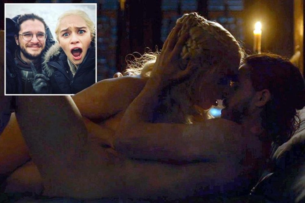 Daenerys Targaryen and John Snow Naked