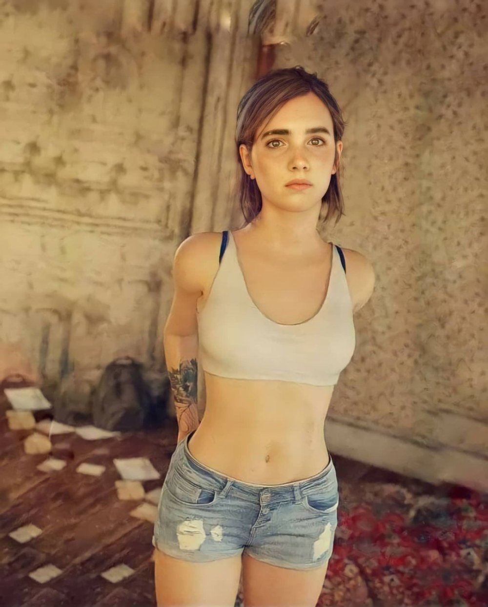 Ellie The Last of Us 2 in Lower Lingerie