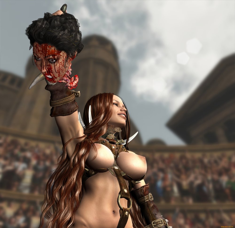 Ero girl barbarian fantasy