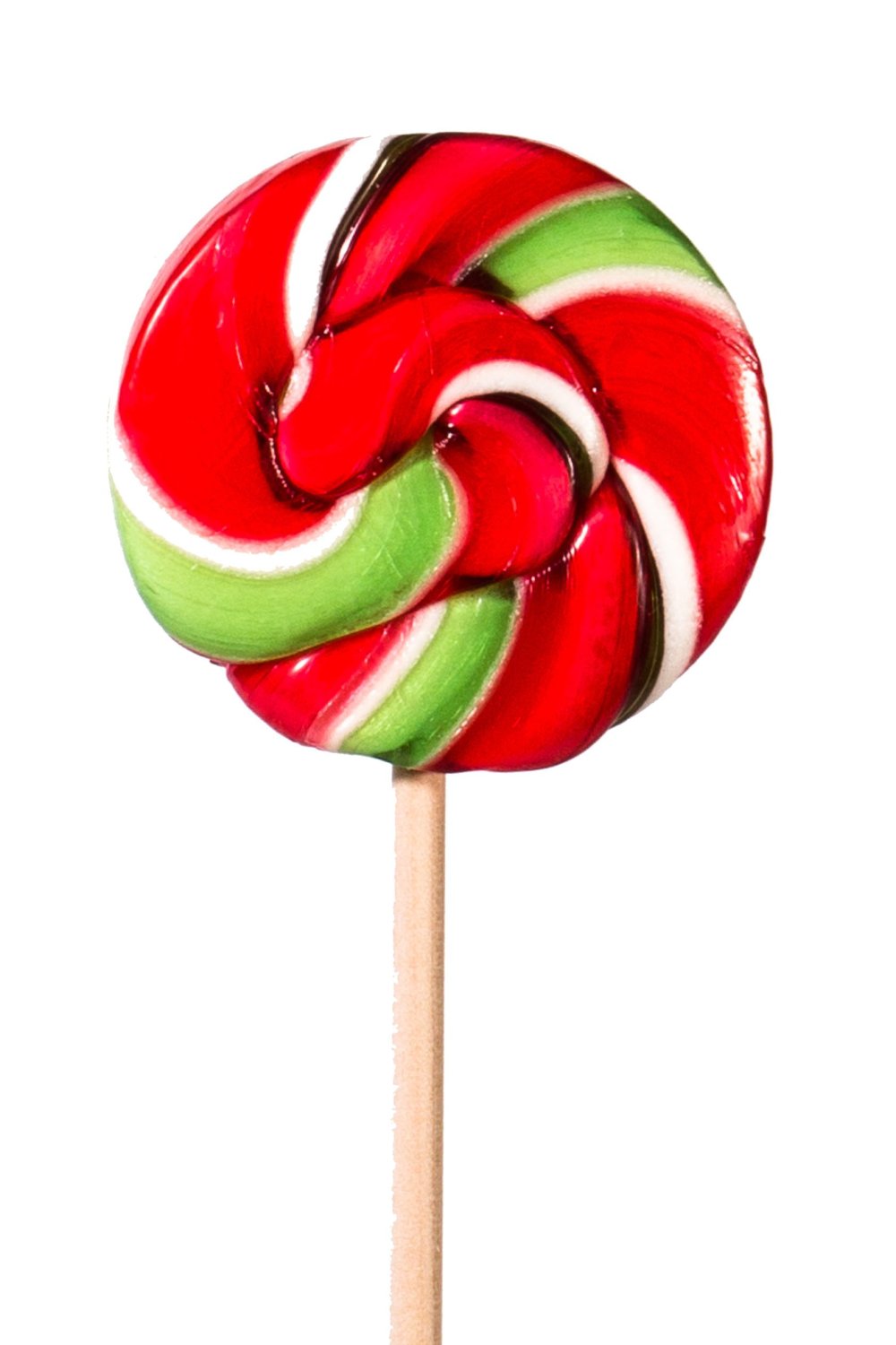 Lollows in the form of a stick