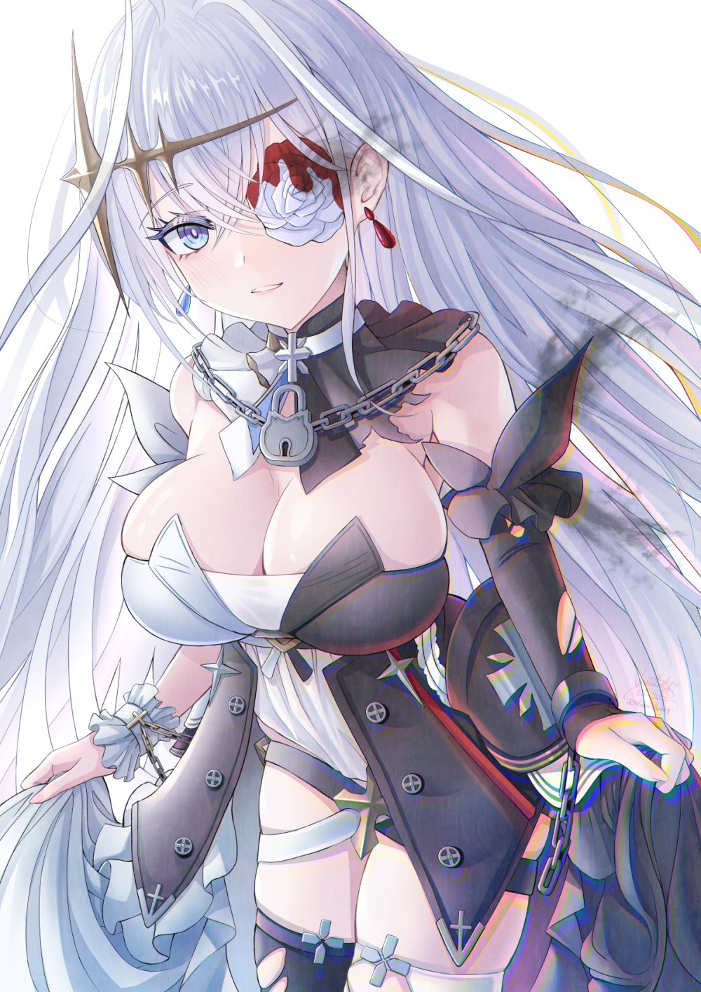 Azur Lane Fubuki white hair