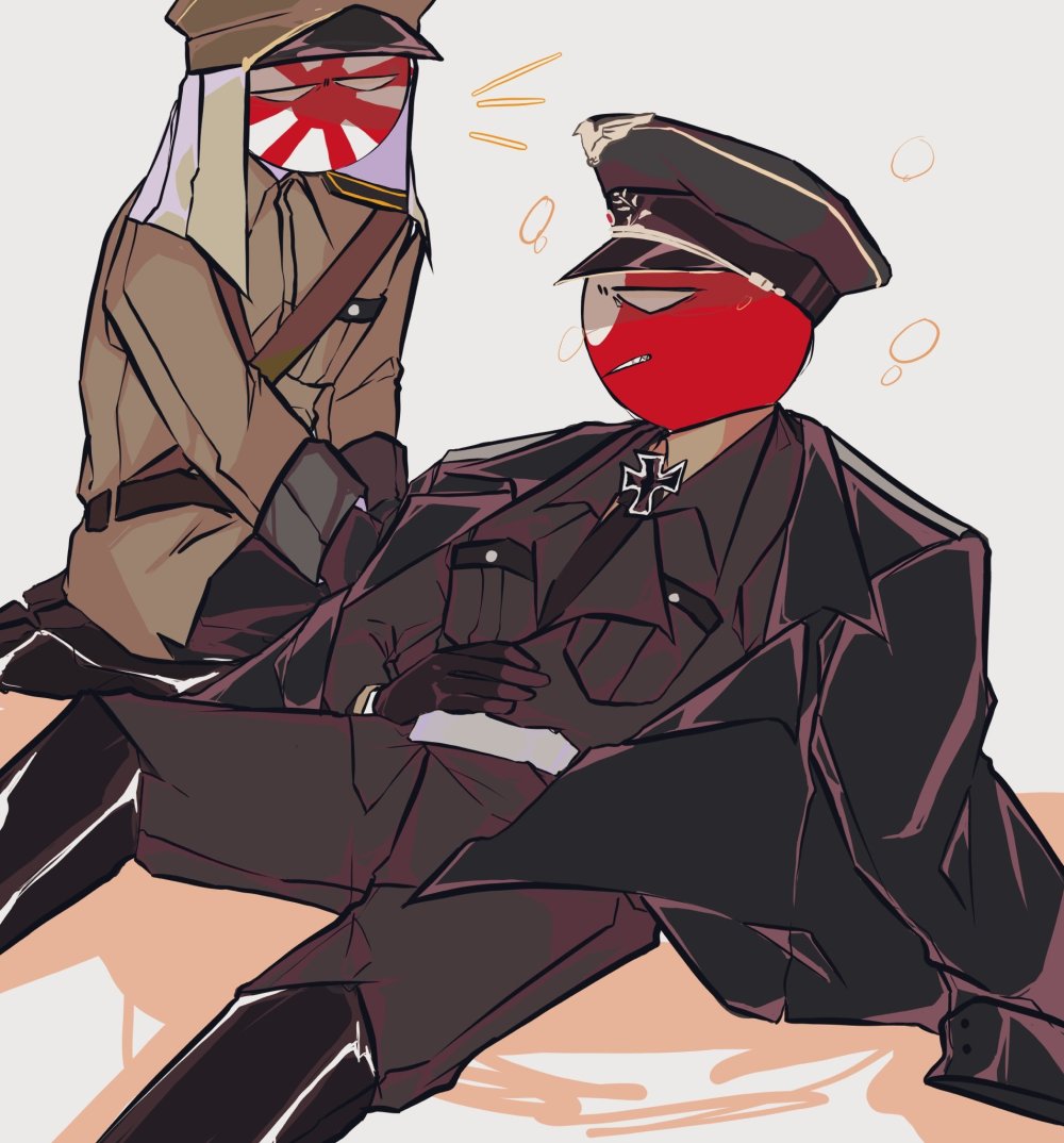 German Empire, third Reich, Germany Countryhumans