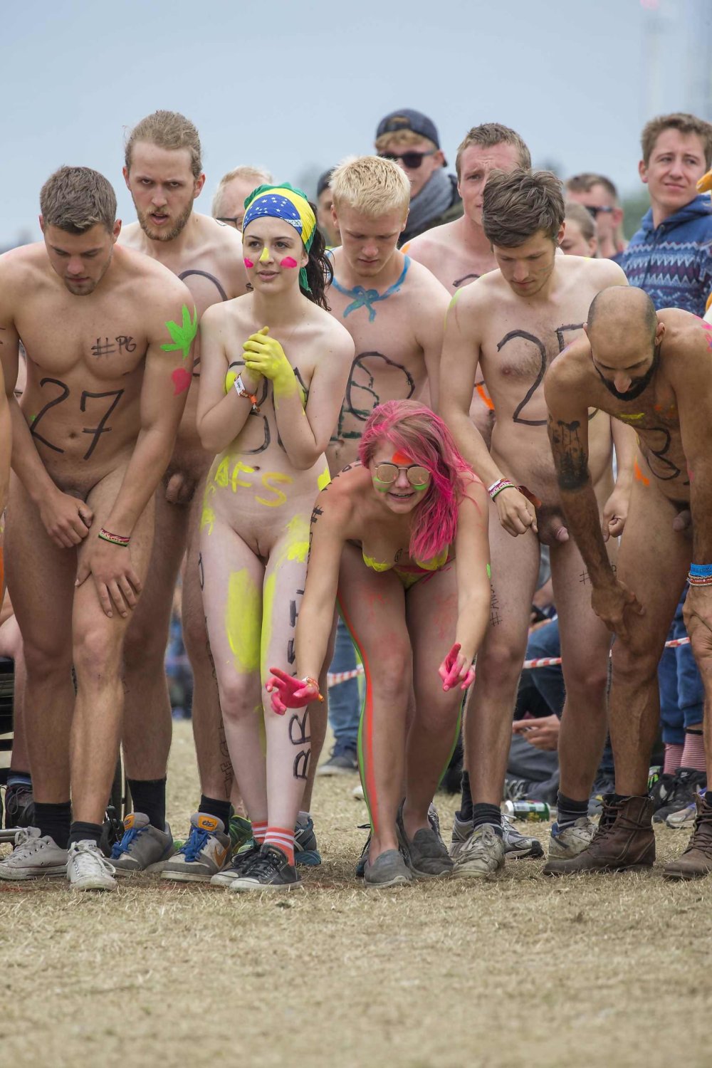 Norwegian Roskilde Naked Run Festival 2011