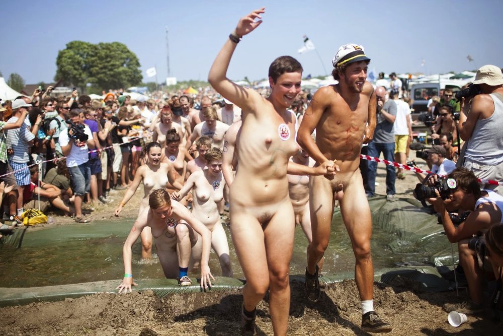Nudist parade