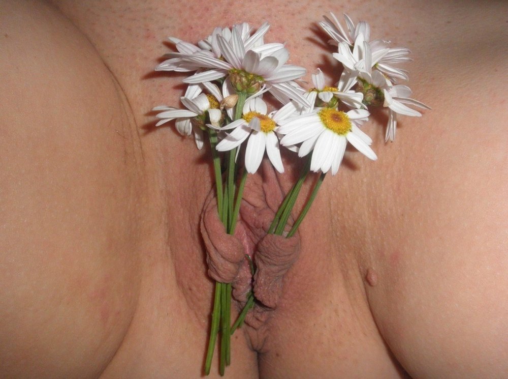 Vagina of flowers bouquet