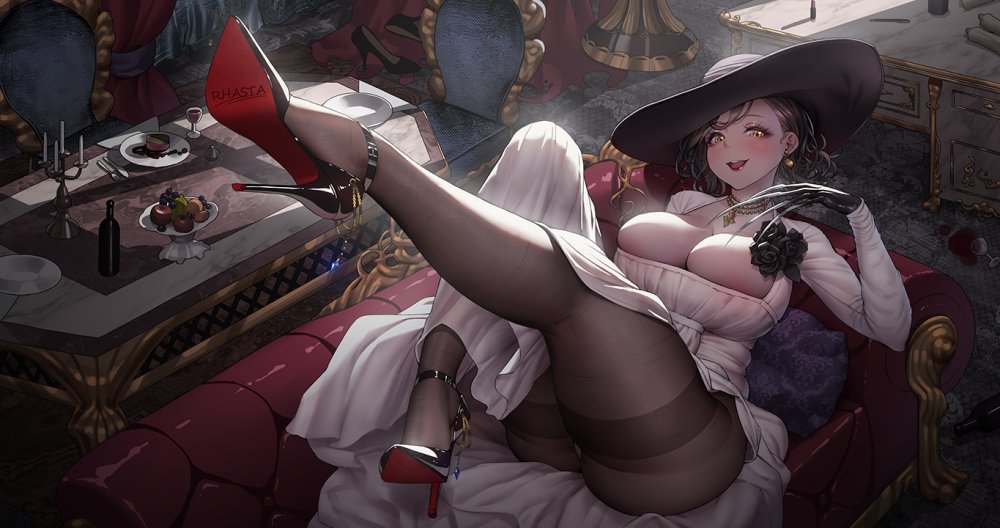 Resident Evil Village Lady Dimitrescu Art 18