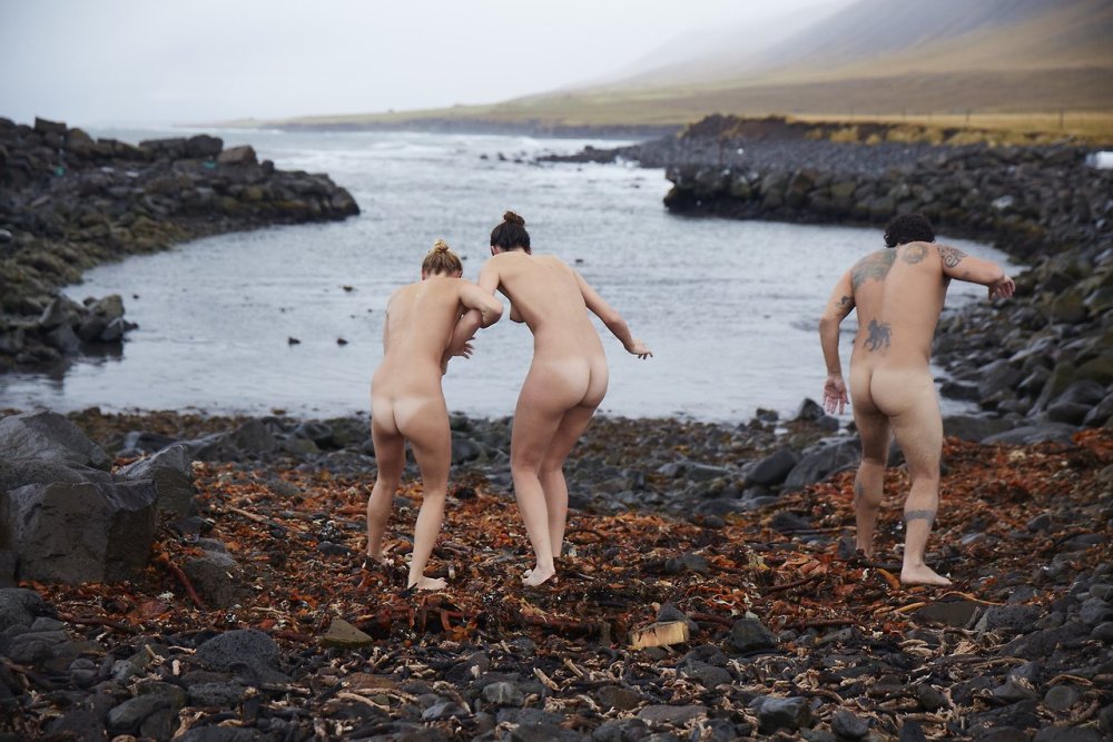 Israelis pairs nude beach