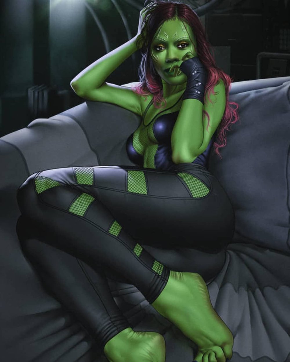 Gamora Marvel Feet
