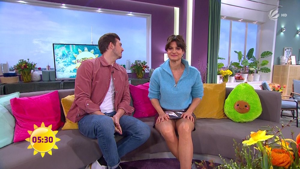 Marlene Lufen - SAT1 FFS 22.01.2020 - 1080i - Upskirt Pics