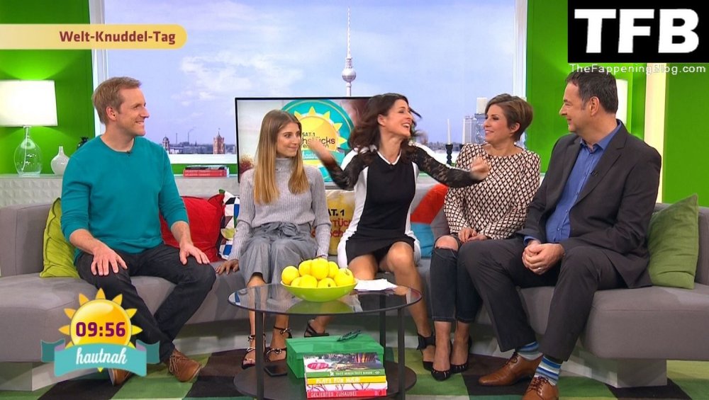 Marlene Lufen in Black Tights