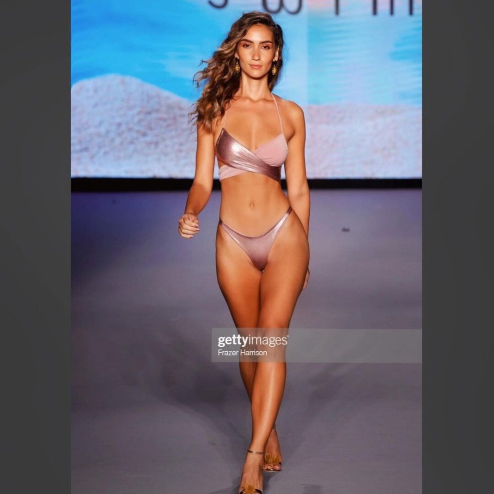 Priscilla Rikart showing underwear