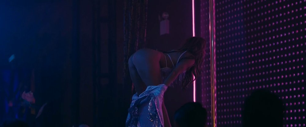 Jennifer Lopez Naked in the film stripper gif