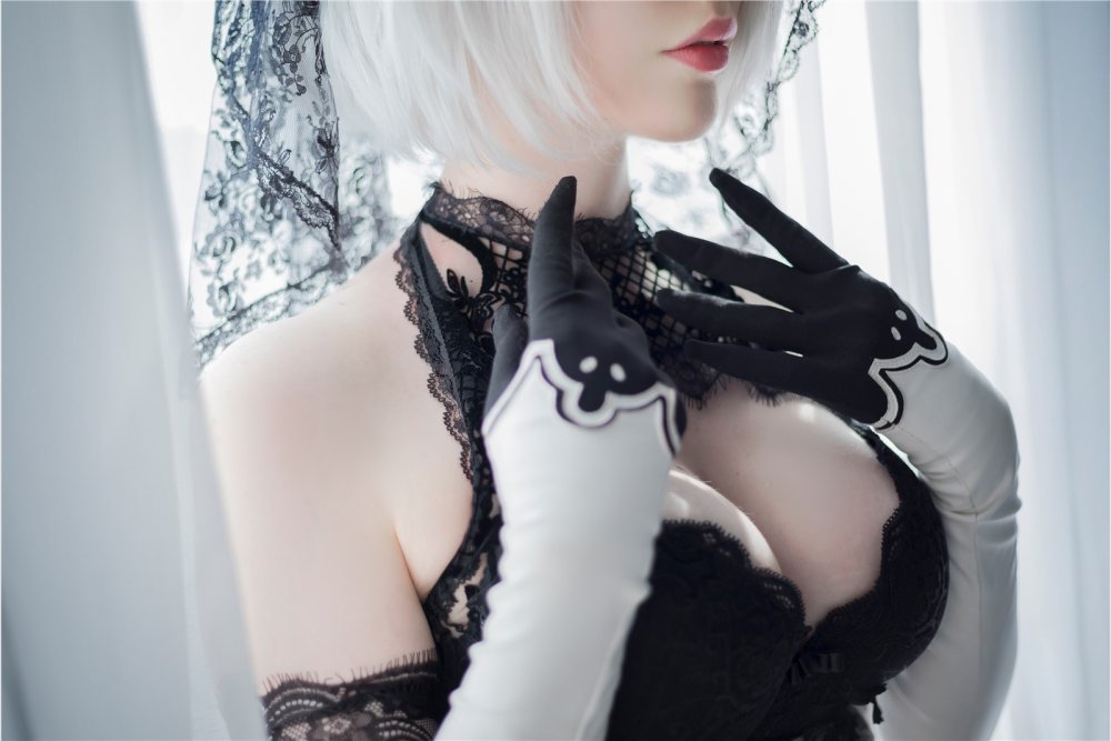 Nier automata 2b +18 cosplay