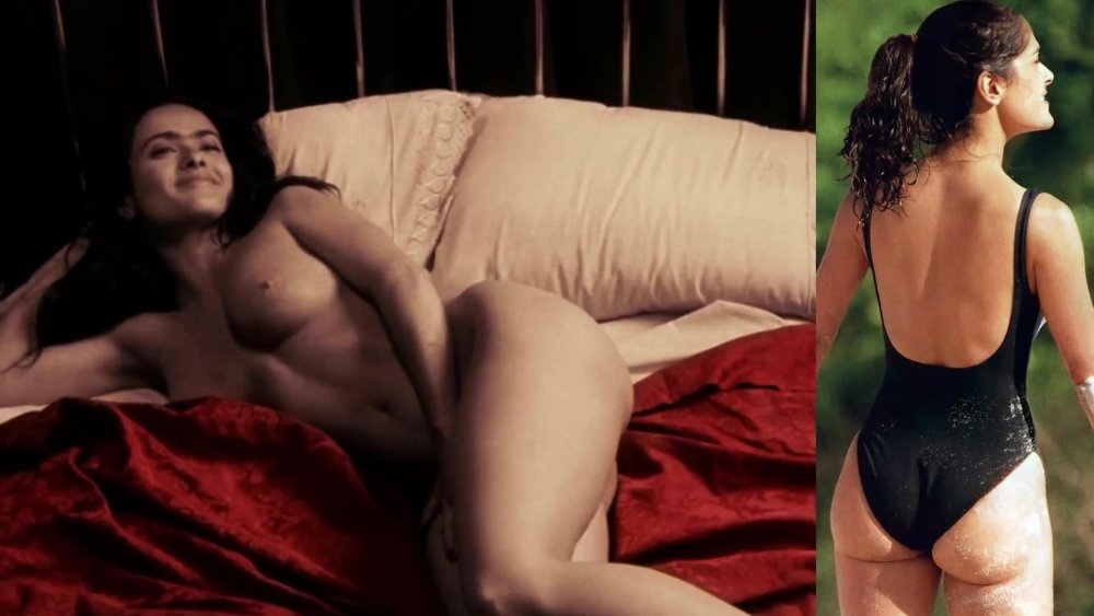 Salma Hayek naked in films