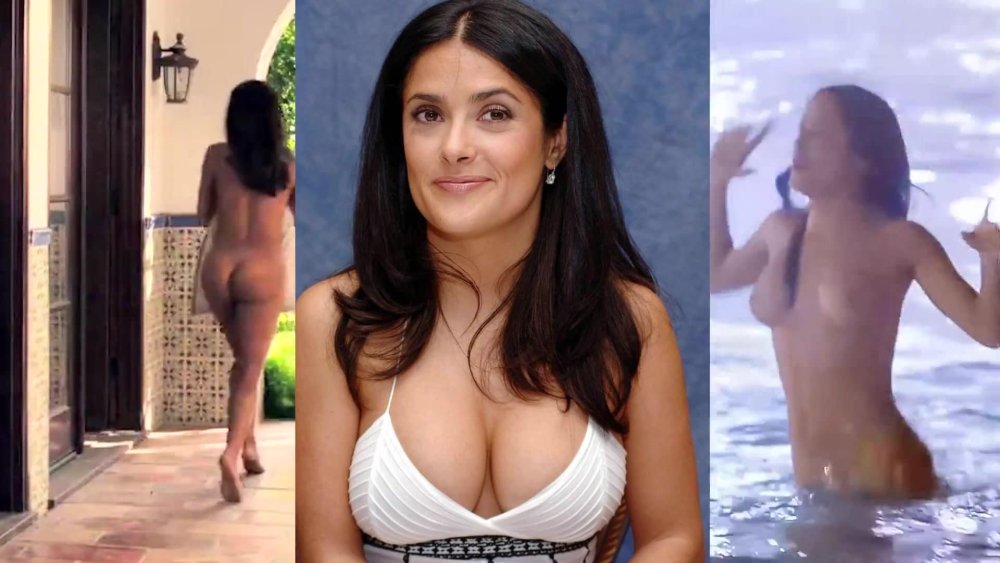 Salma Hayek in the youth nude