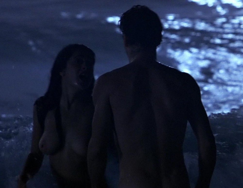 Naked Salma Hayek in the film ask the dust
