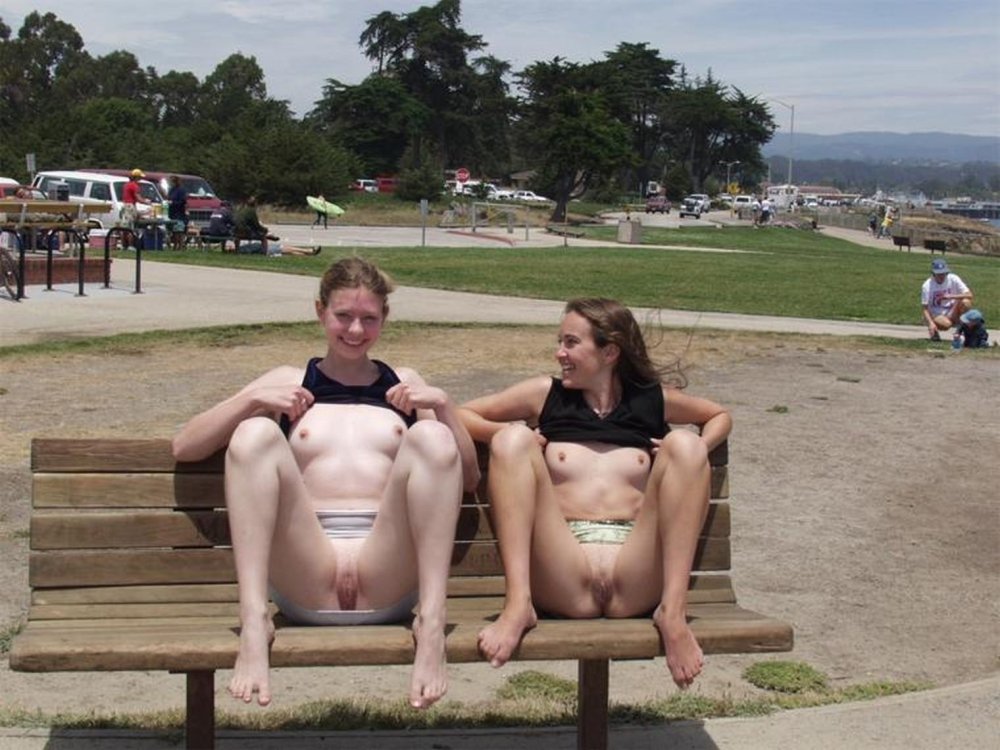 Naked women in unexpected places