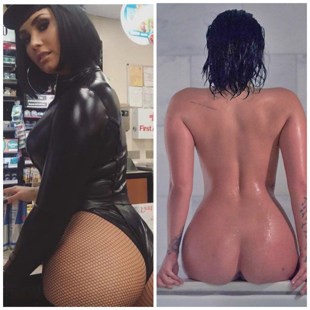 Naked priest Demi Lovato