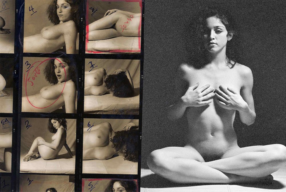 Fake photos of naked Madonna
