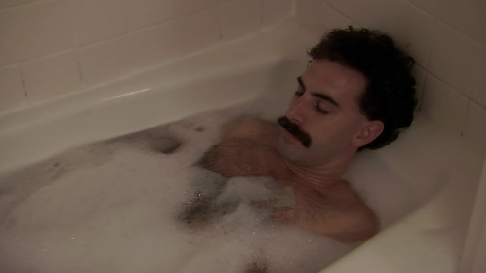 Borat and Azamat fight