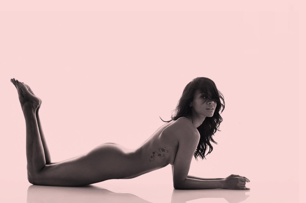 Zoe Saldana Gamora Naked