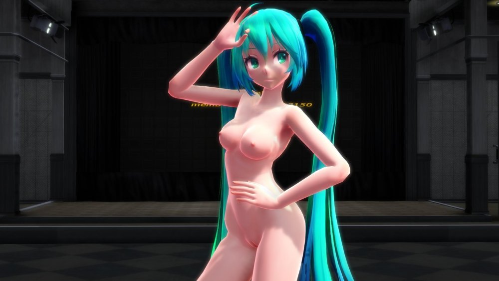 Naked pussies video Miku 3d