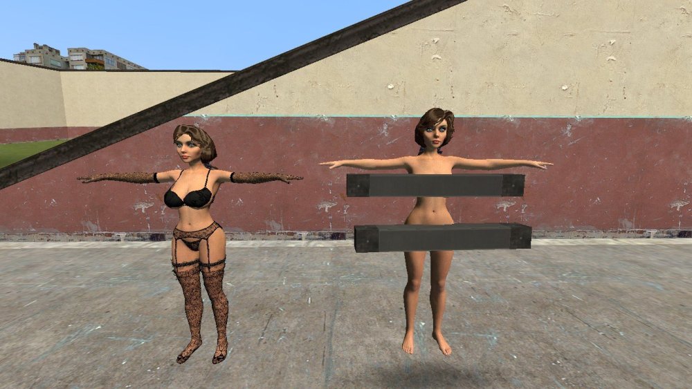 Nude models gmod