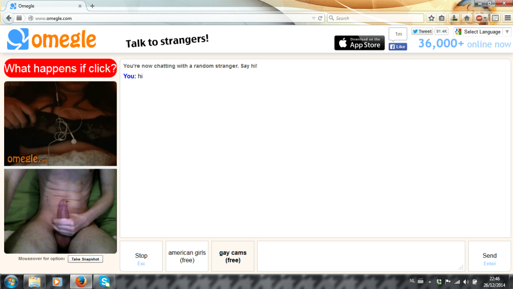 Omegle girls nude