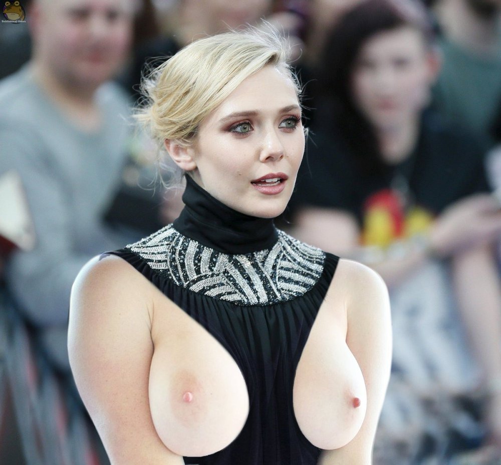 Elizabeth Olsen Naked Tits
