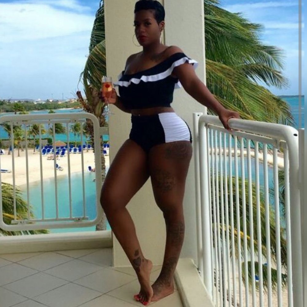 Fantasia Barrino Bikini
