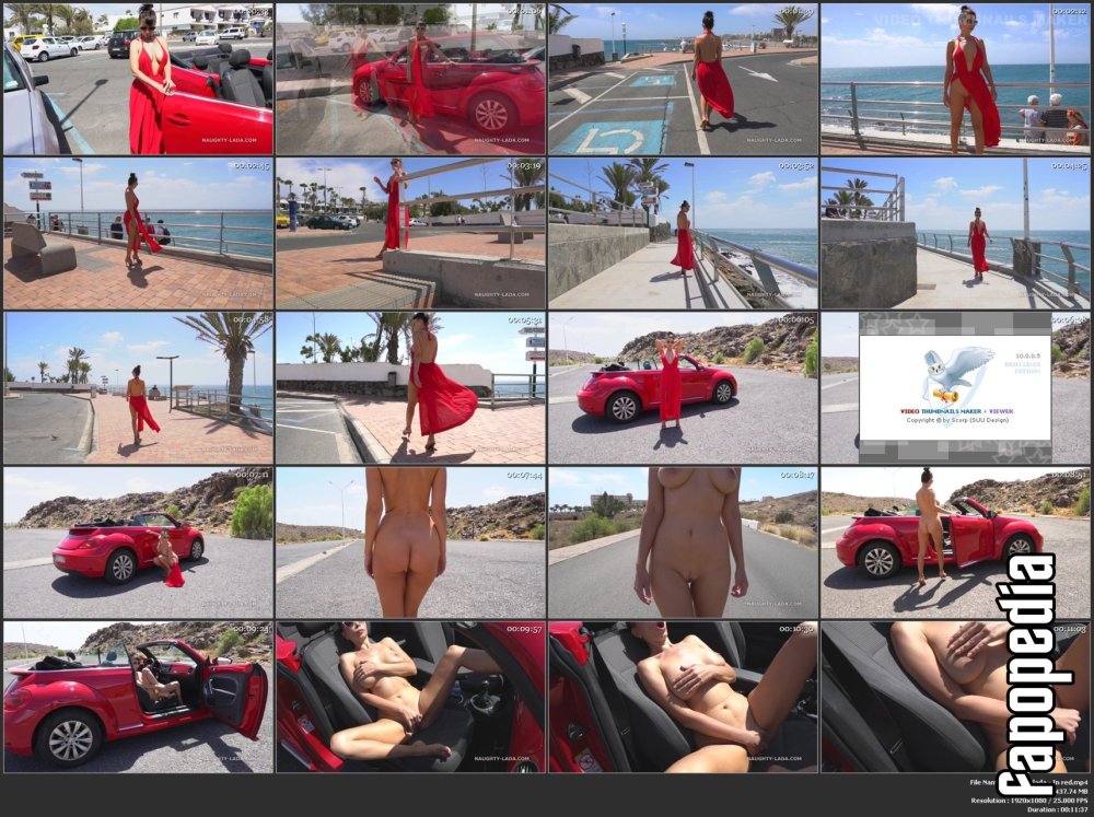 Naughty Lada sits on a member